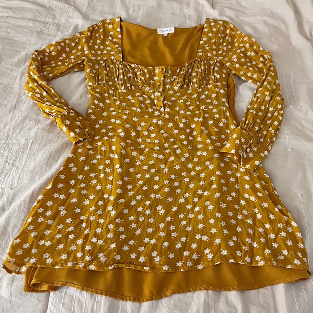 Privacy Please Floral LS Dress